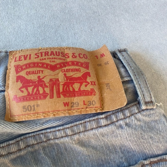 Levi Strauss 501 Jeans 29x32 - Picture 1 of 4